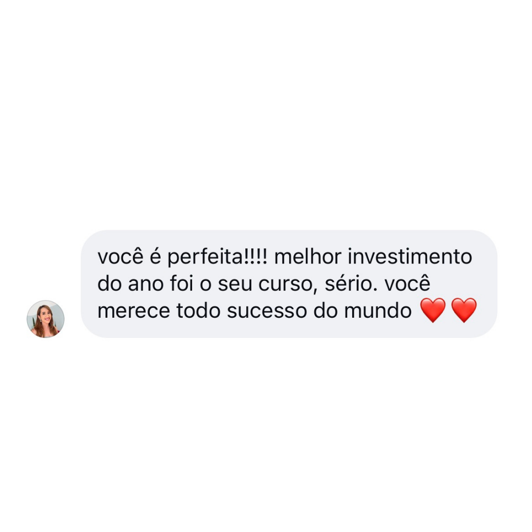 Depoimento aluna