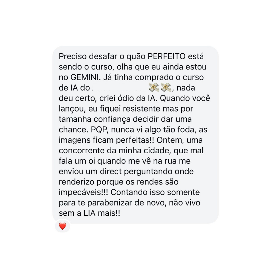 Depoimento aluna
